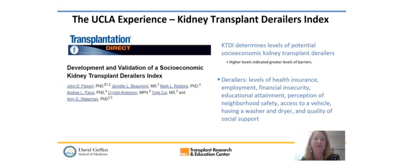 A recap of Dr. Waterman’s participation at the National Academies of Science, Engineering, and Medicine’s “A Fairer and More Equitable, Cost-Effective, and Transparent System of Donor Organ Procurement, Allocation, and Distribution” webinar